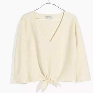 Madewell/Texture & Thread Tie Top